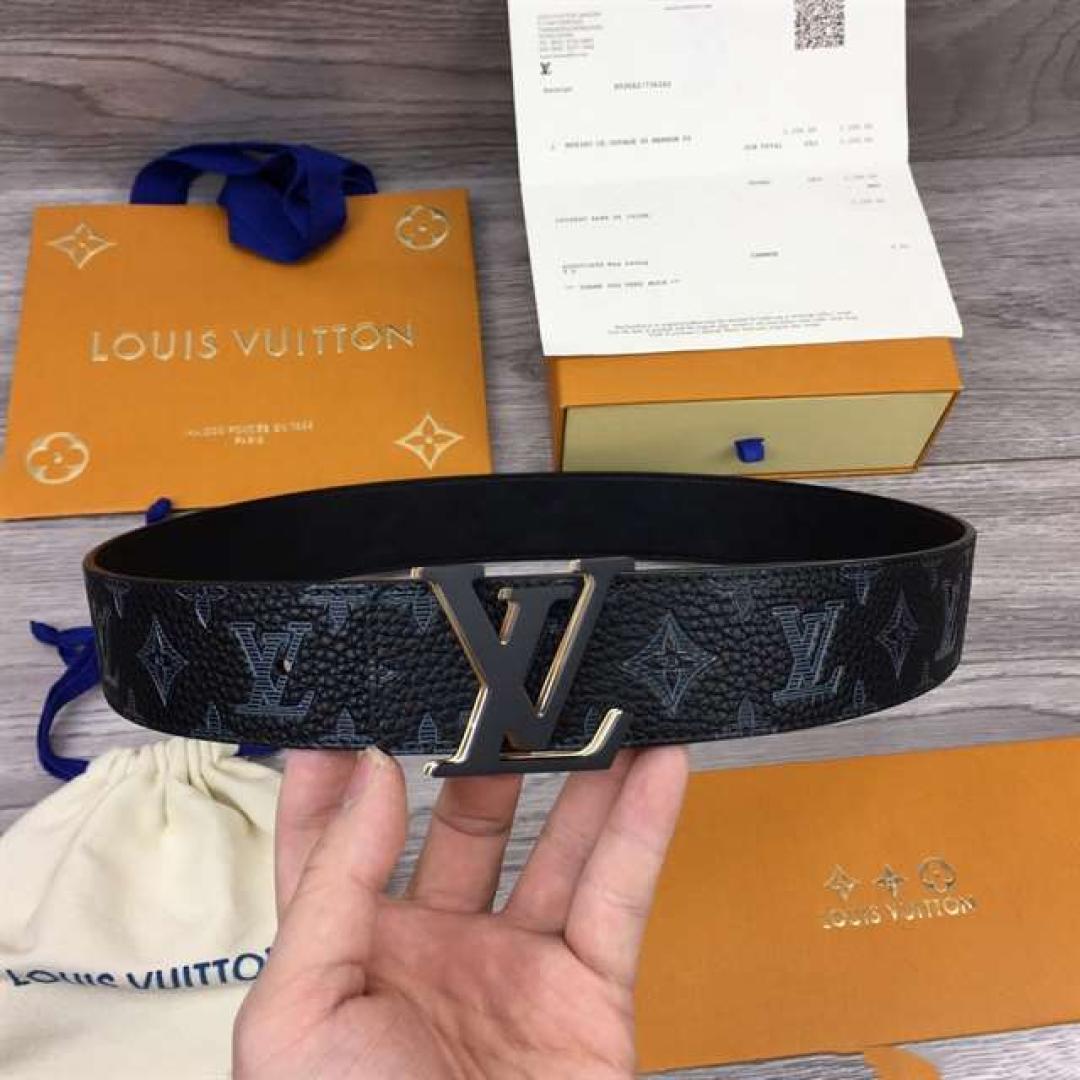 LOUIS VUITTON INITIALES 40MM REVERSIBLE MONOGRAM CANVAS BELT
