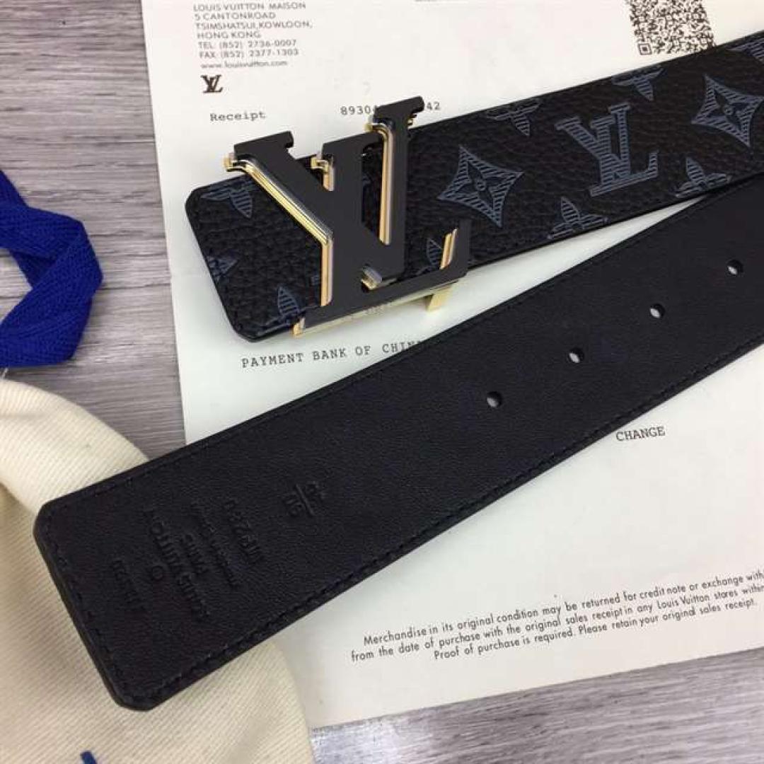 LOUIS VUITTON INITIALES 40MM REVERSIBLE MONOGRAM CANVAS BELT