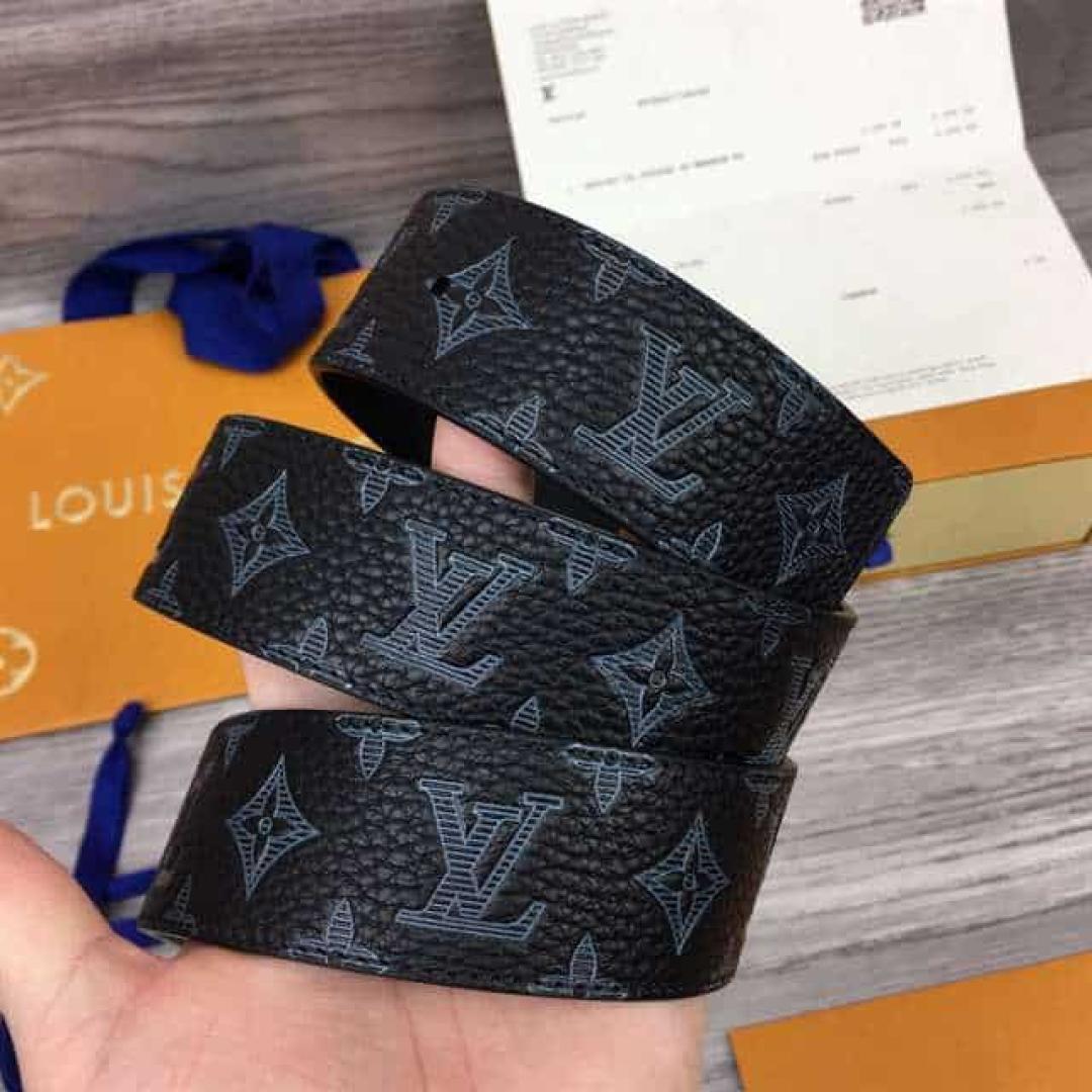 LOUIS VUITTON INITIALES 40MM REVERSIBLE MONOGRAM CANVAS BELT