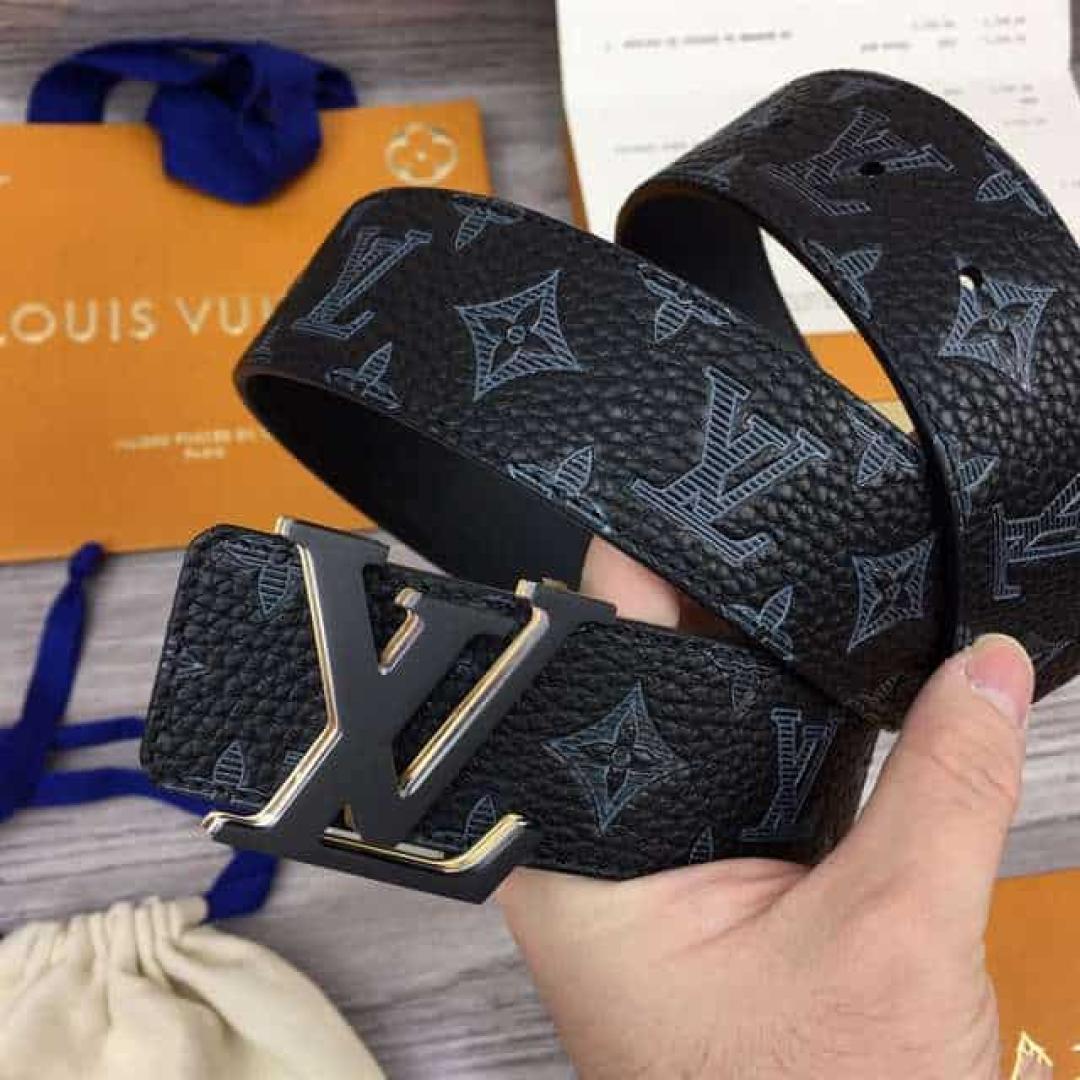 LOUIS VUITTON INITIALES 40MM REVERSIBLE MONOGRAM CANVAS BELT