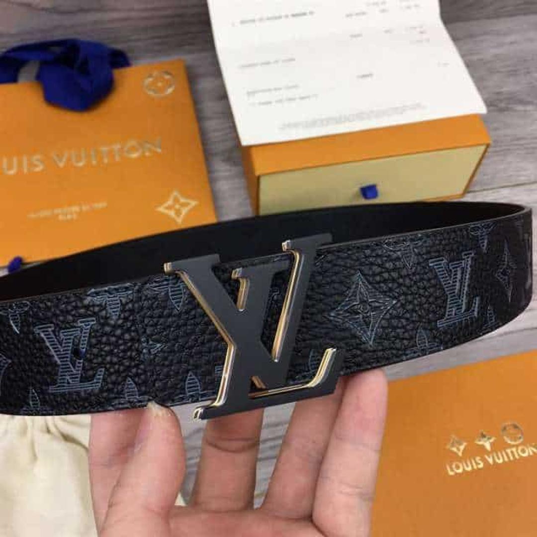 LOUIS VUITTON INITIALES 40MM REVERSIBLE MONOGRAM CANVAS BELT