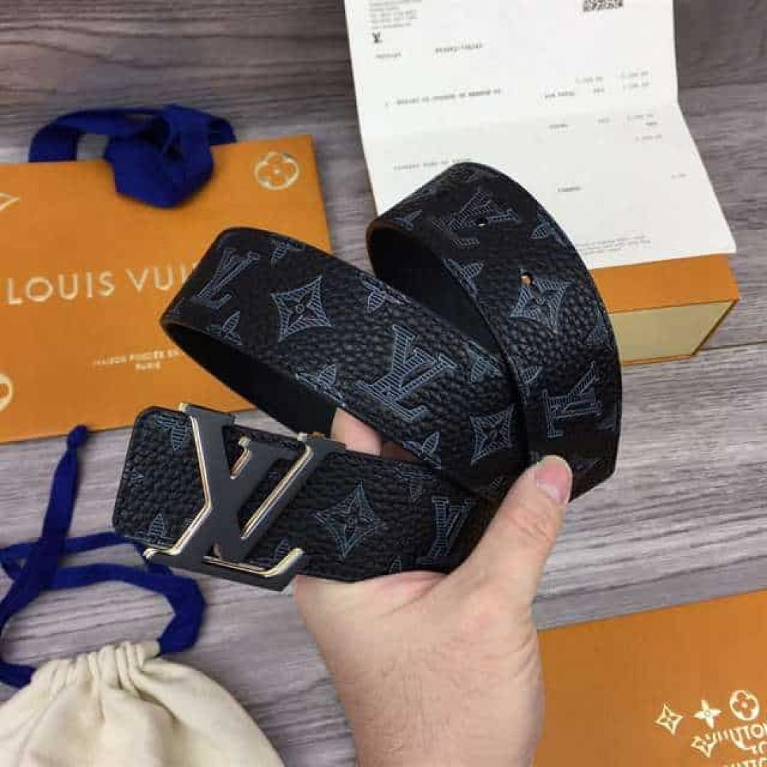 LOUIS VUITTON INITIALES 40MM REVERSIBLE MONOGRAM CANVAS BELT