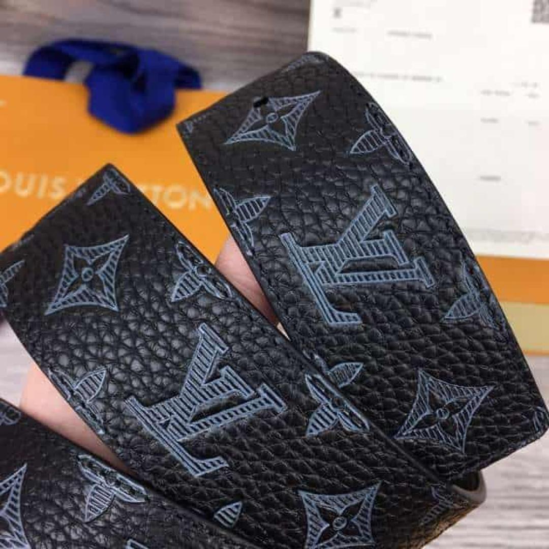 LOUIS VUITTON INITIALES 40MM REVERSIBLE MONOGRAM CANVAS BELT