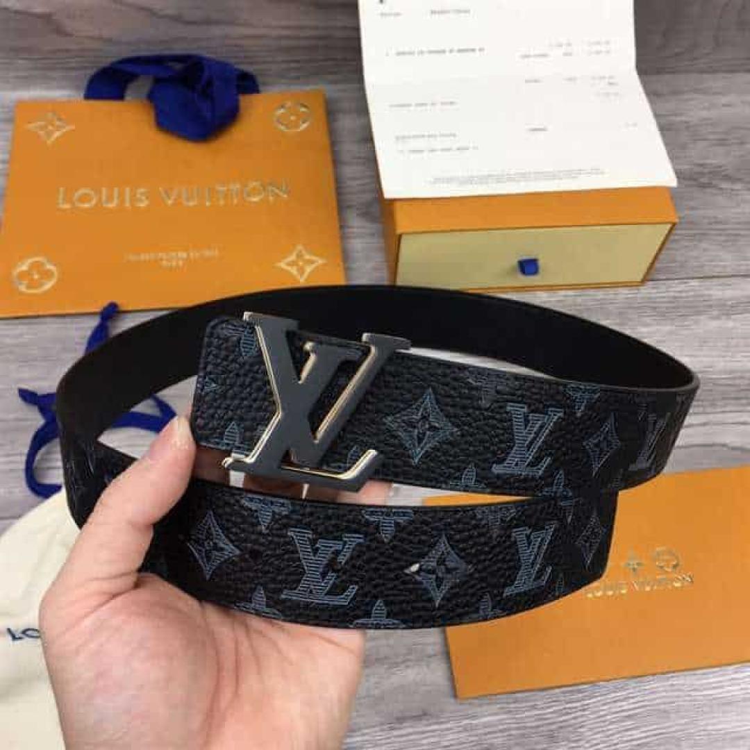 LOUIS VUITTON INITIALES 40MM REVERSIBLE MONOGRAM CANVAS BELT