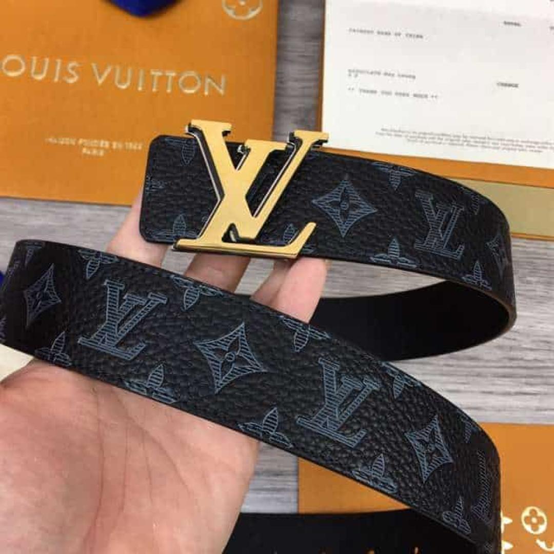 LOUIS VUITTON INITIALES 40MM REVERSIBLE MONOGRAM CANVAS BELT