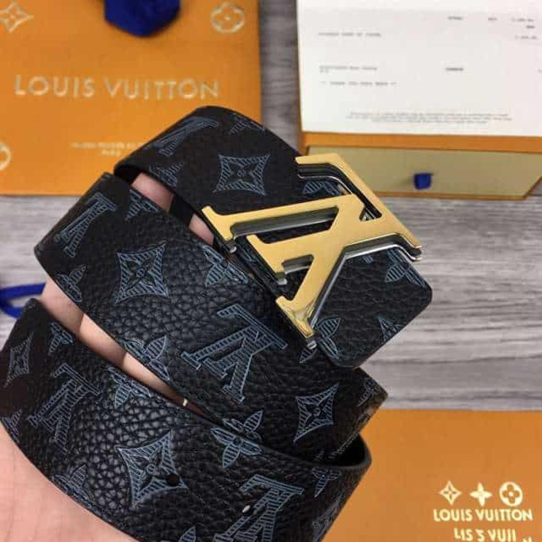 LOUIS VUITTON INITIALES 40MM REVERSIBLE MONOGRAM CANVAS BELT