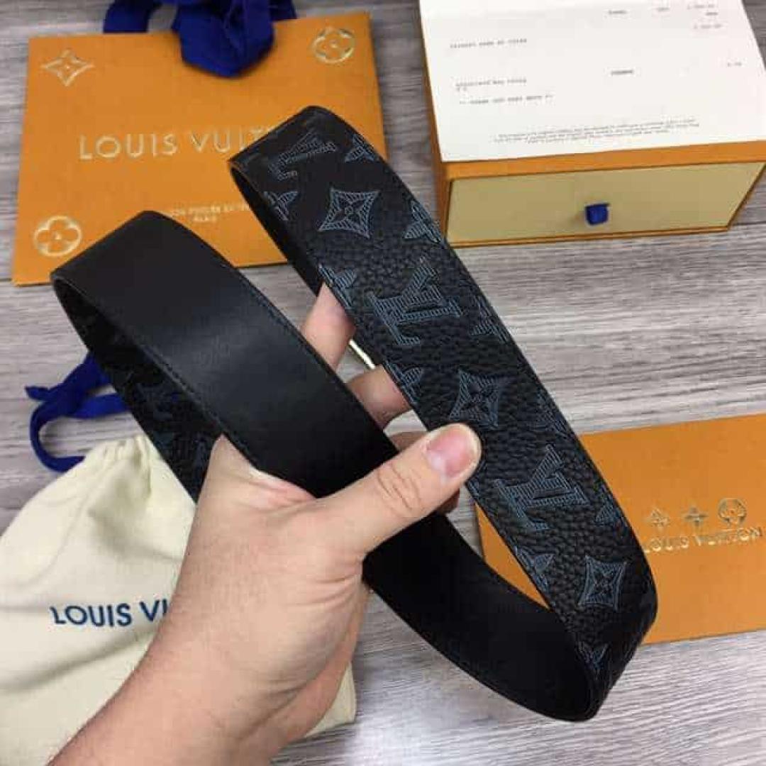 LOUIS VUITTON INITIALES 40MM REVERSIBLE MONOGRAM CANVAS BELT