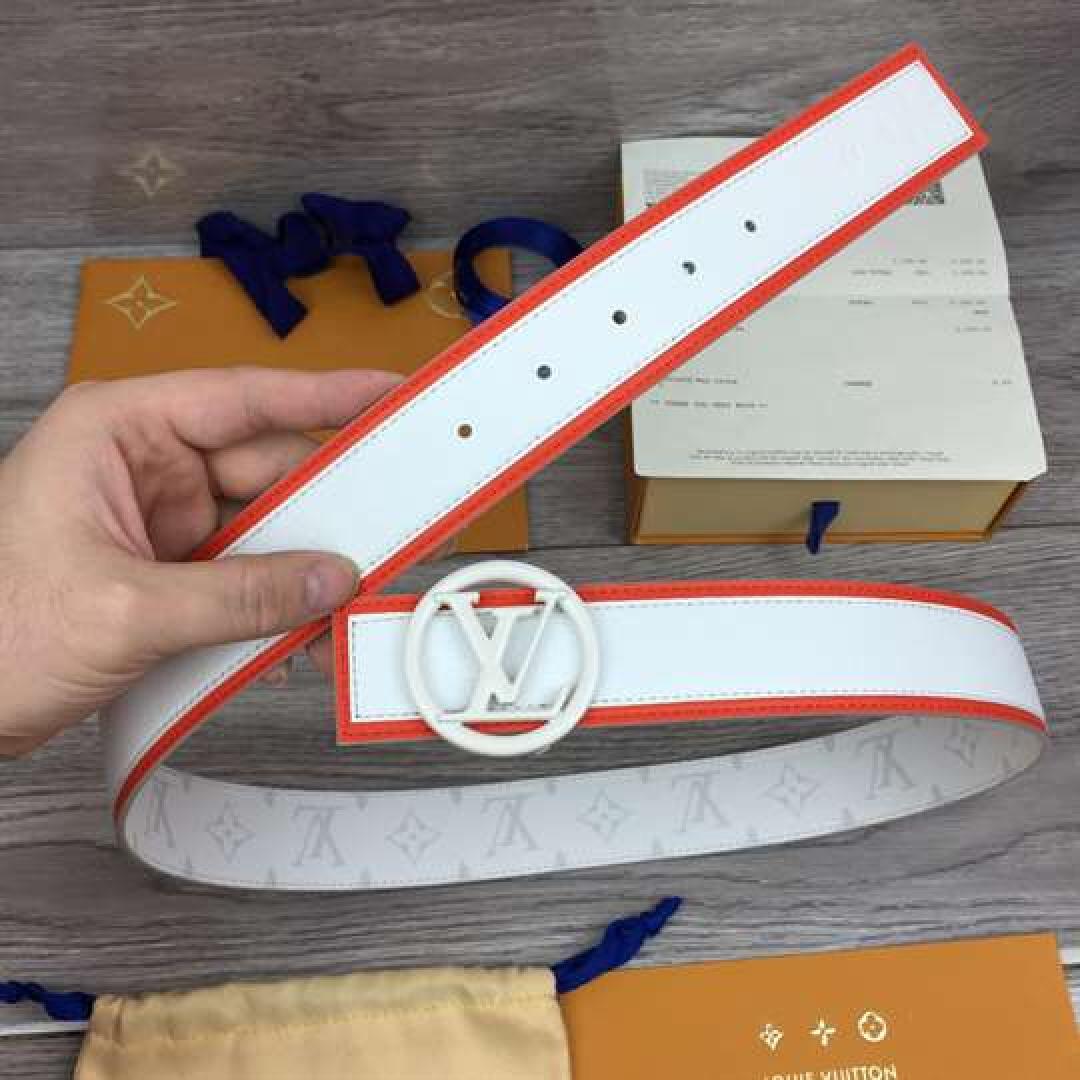 LV CIRCLE 40MM REVERSIBLE BELT