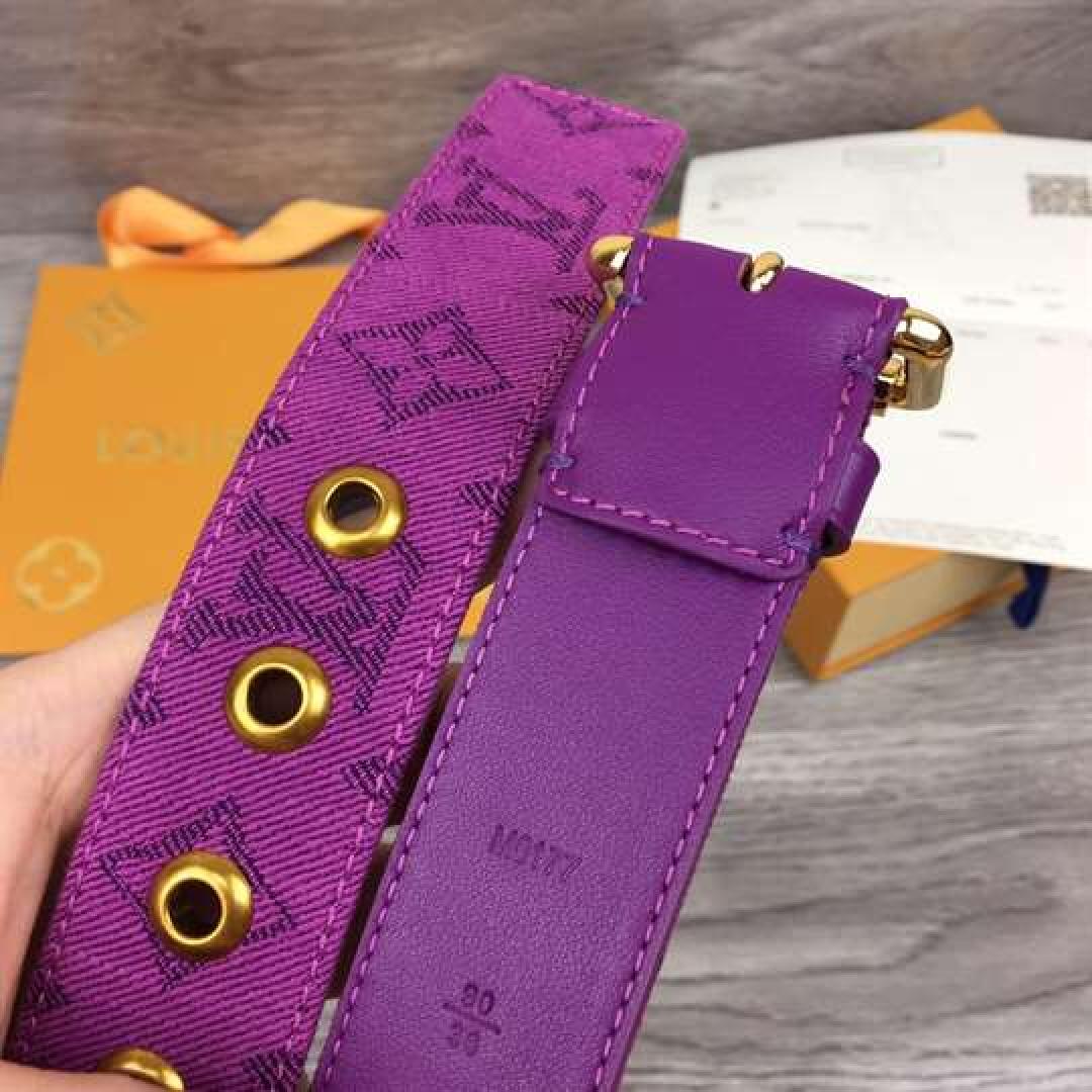 LV SIGNATURE 35MM BELT