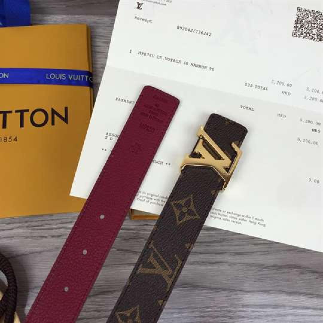 LOUIS VUITTON LV INITIALES 30MM REVERSIBLE
