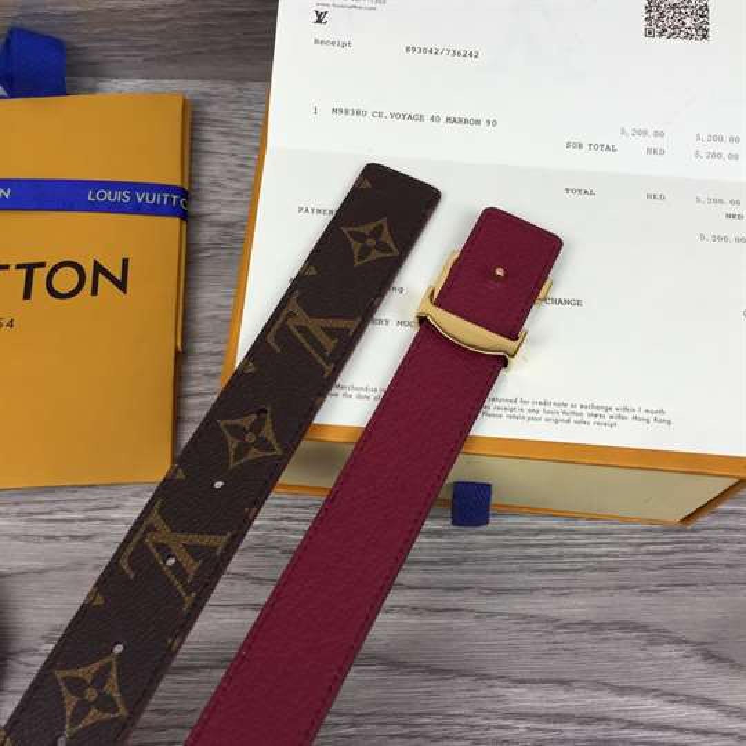 LOUIS VUITTON LV INITIALES 30MM REVERSIBLE