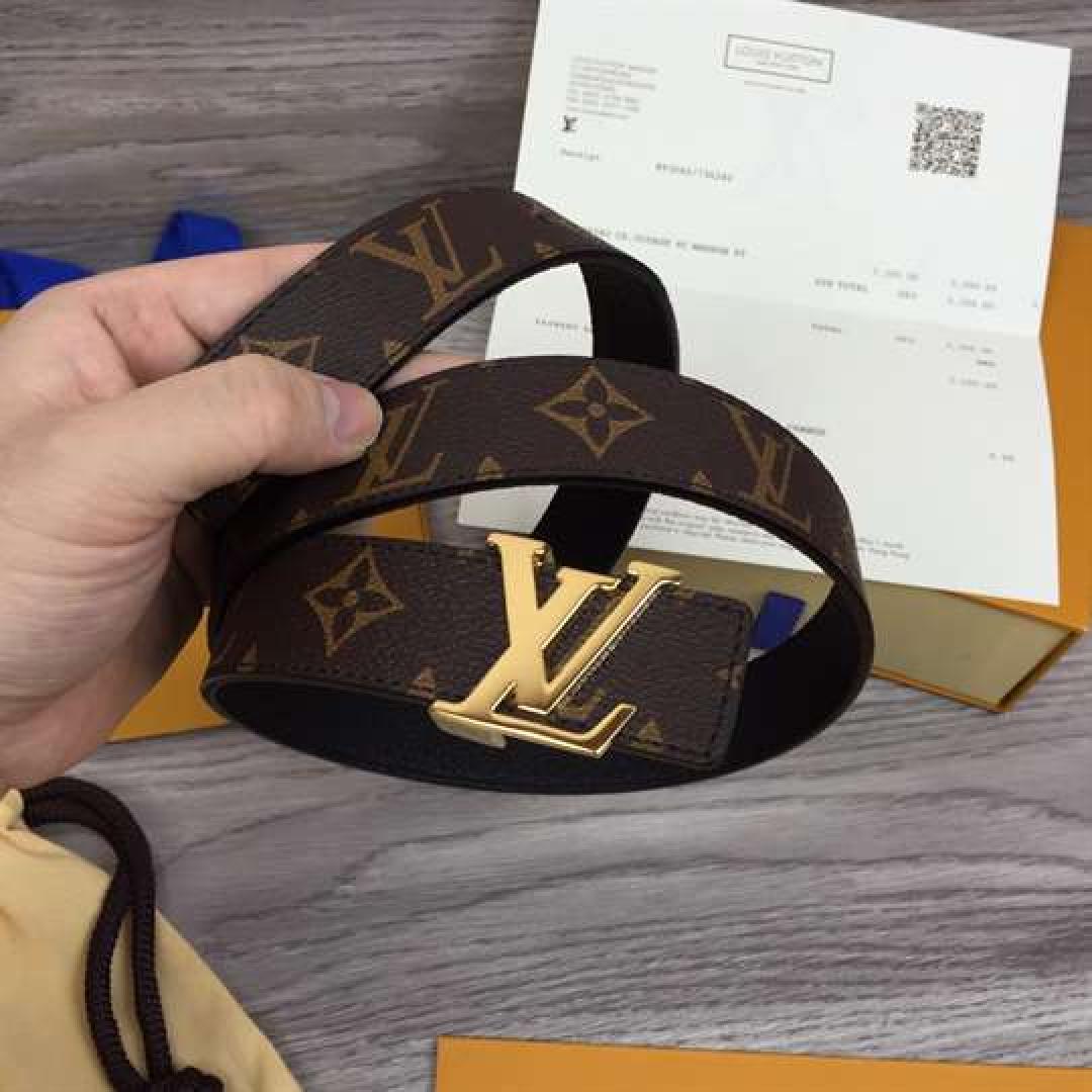 LV INITIALES 30MM REVERSIBLE BELT