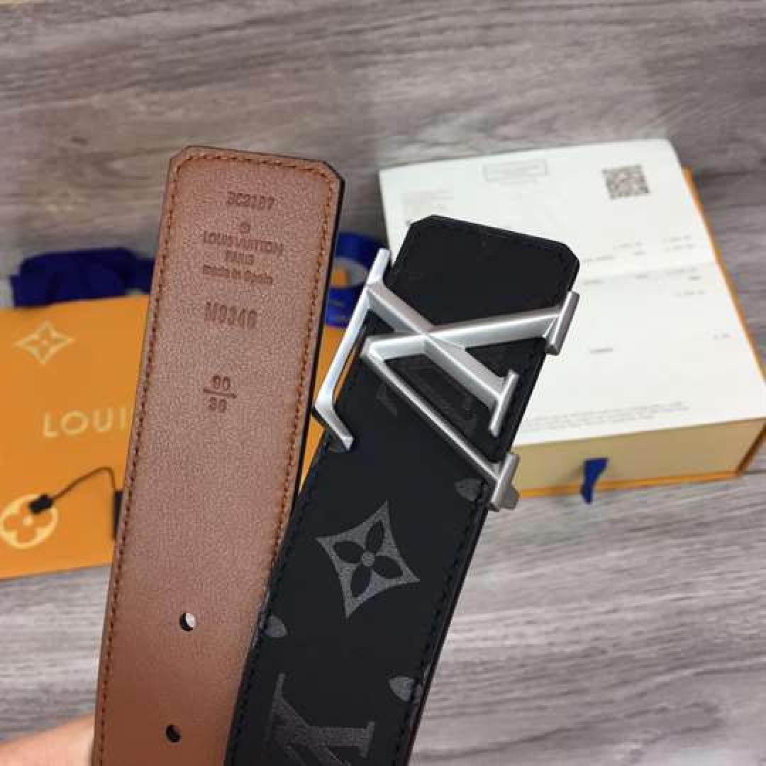 LOUIS VUITTON LV PYRAMIDE 40MM REVERSIBLE BELT
