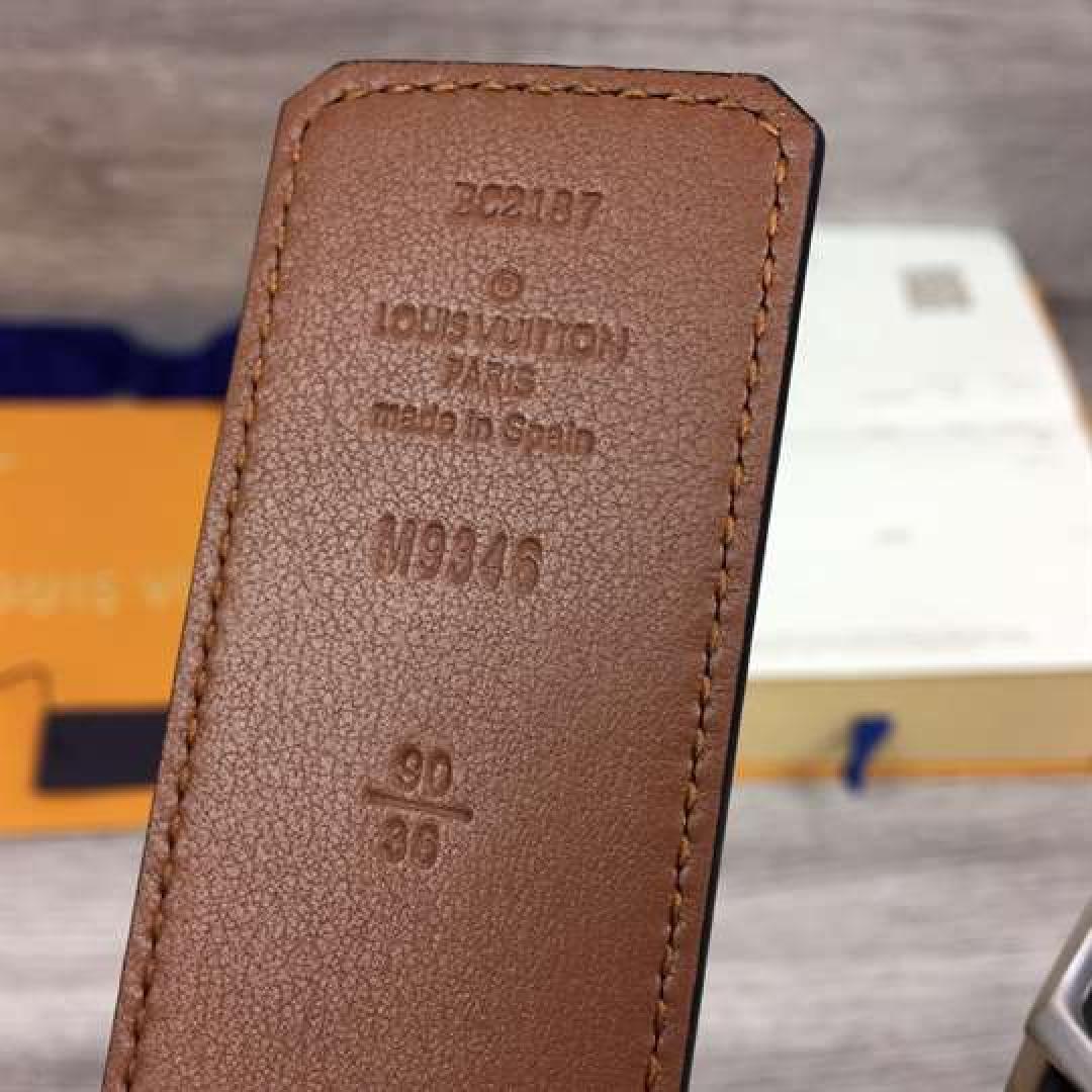 LOUIS VUITTON LV PYRAMIDE 40MM REVERSIBLE BELT