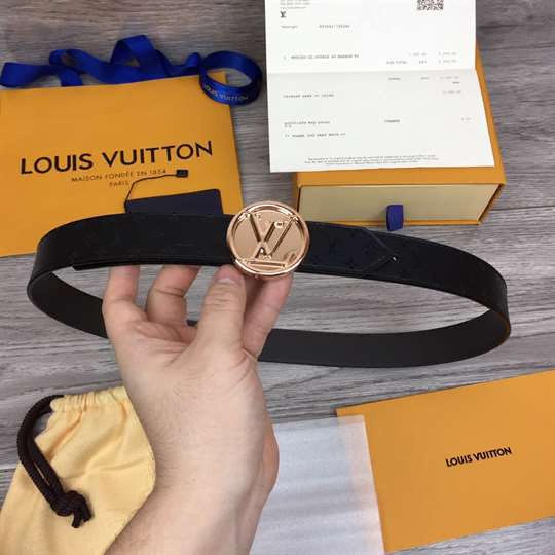 LOUIS VUITTON LV CIRCLE 30MM REVERSIBLE BELT