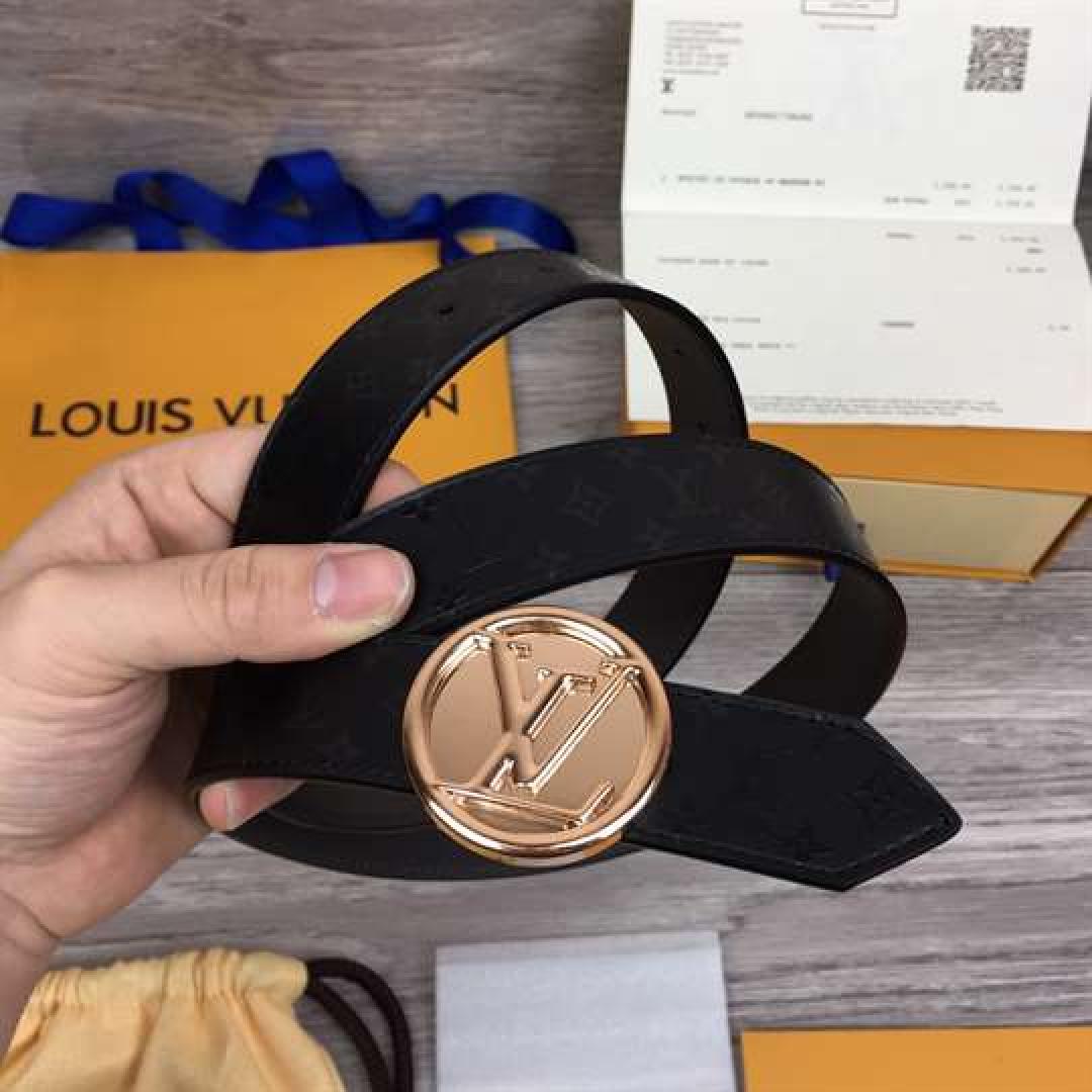 LOUIS VUITTON LV CIRCLE 30MM REVERSIBLE BELT