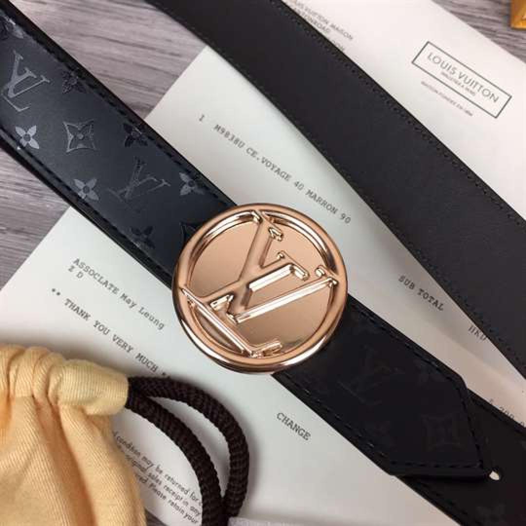 LOUIS VUITTON LV CIRCLE 30MM REVERSIBLE BELT