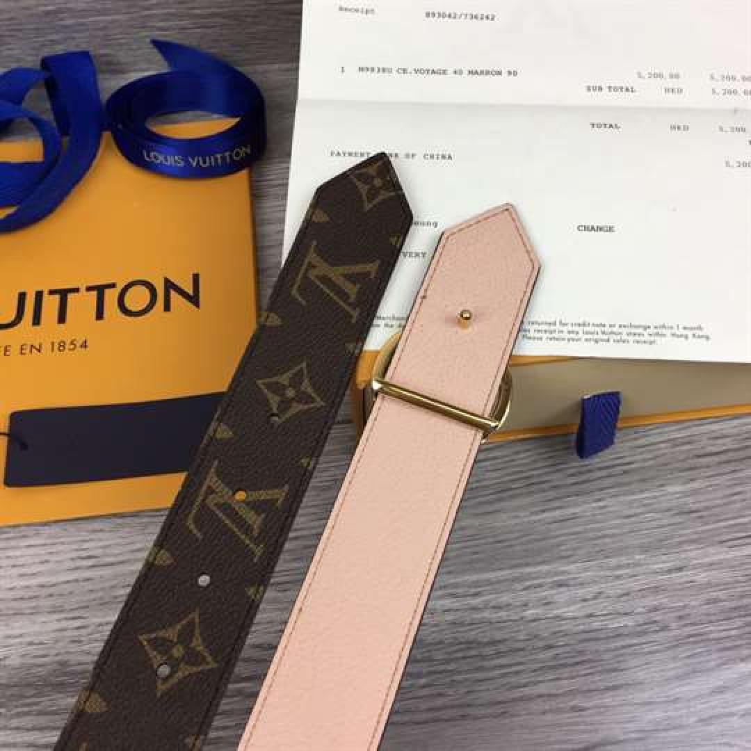 LV CIRCLE 35MM REVERSIBLE BELT