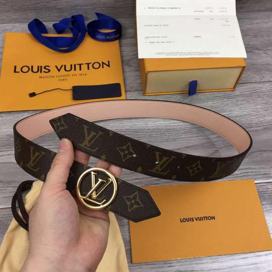 LV CIRCLE 35MM REVERSIBLE BELT