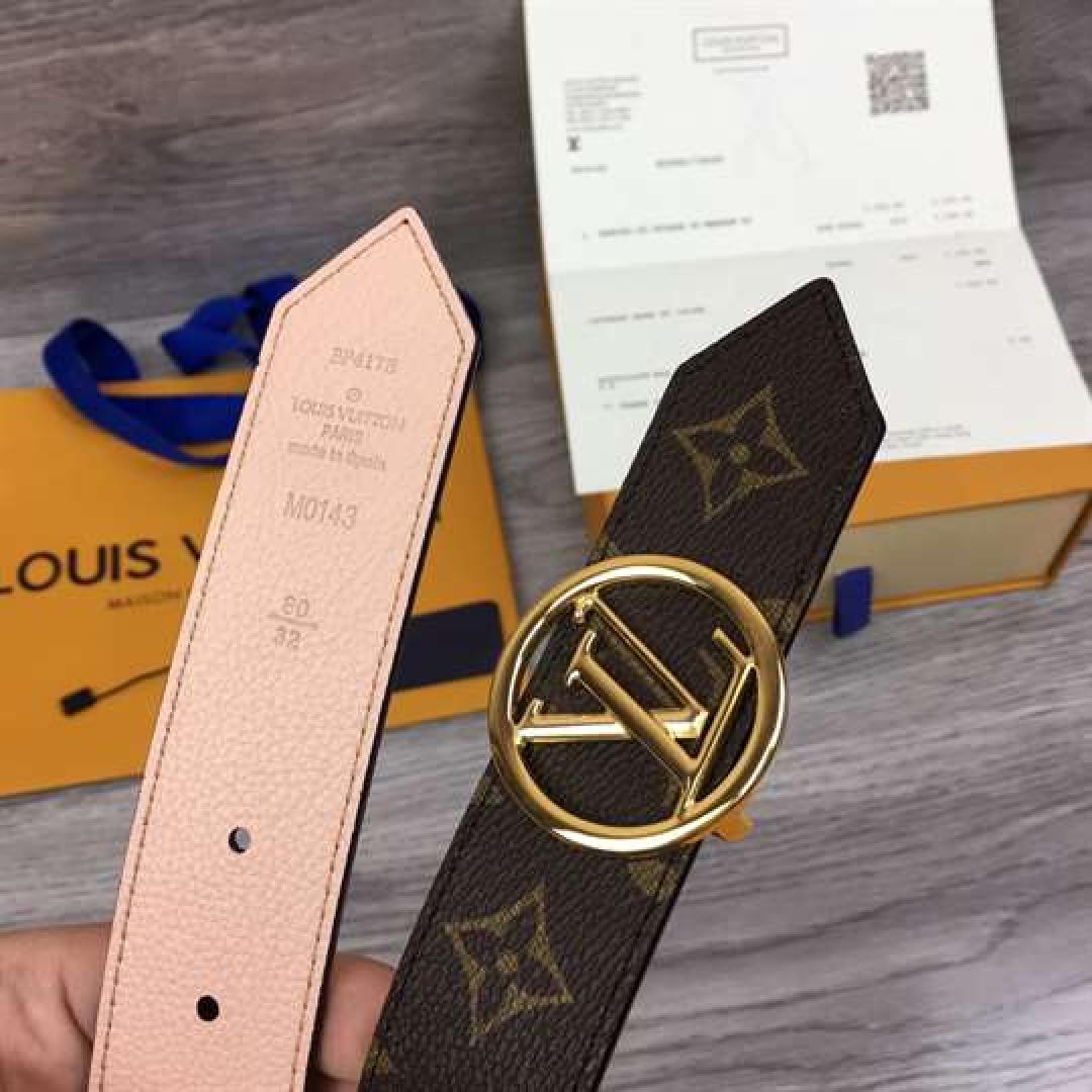 LV CIRCLE 35MM REVERSIBLE BELT