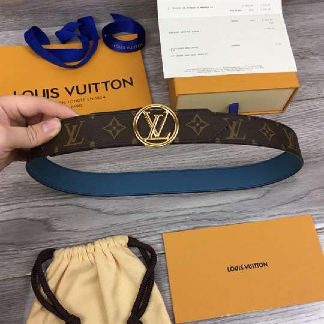 LV CIRCLE 35MM REVERSIBLE BELT