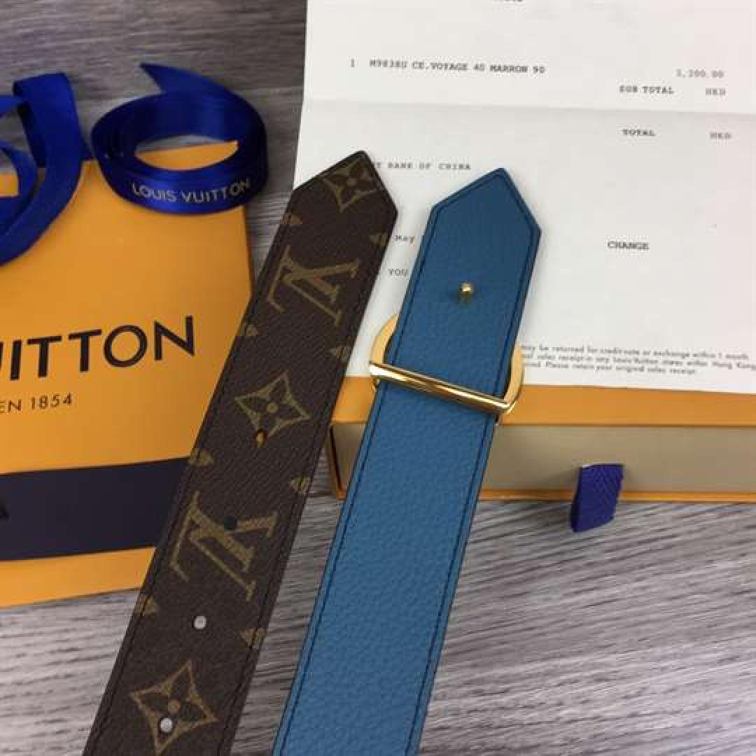 LV CIRCLE 35MM REVERSIBLE BELT
