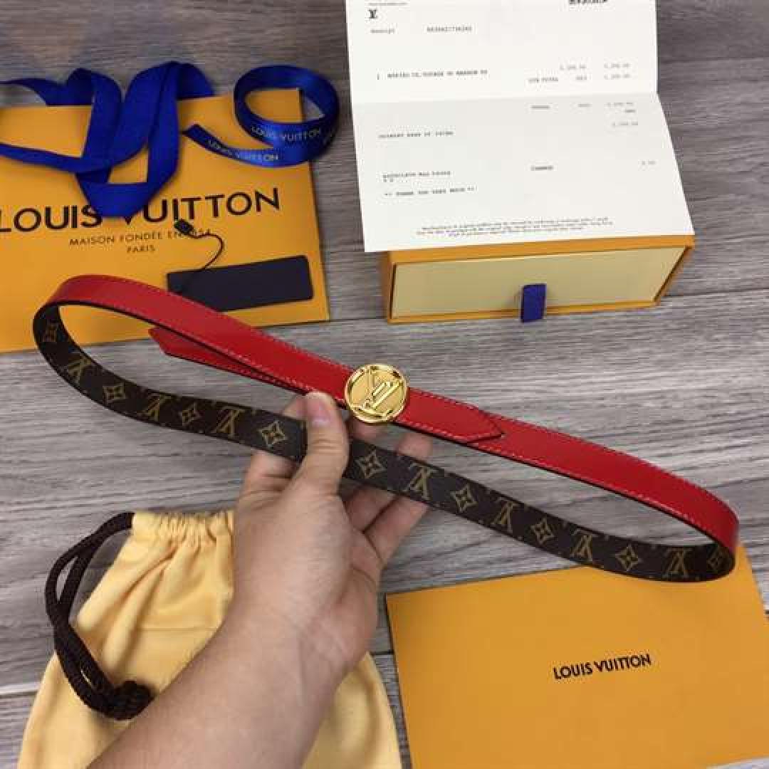 LV CIRCLE REVERSIBLE BELT