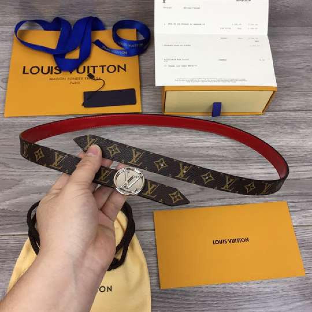 LV CIRCLE REVERSIBLE BELT
