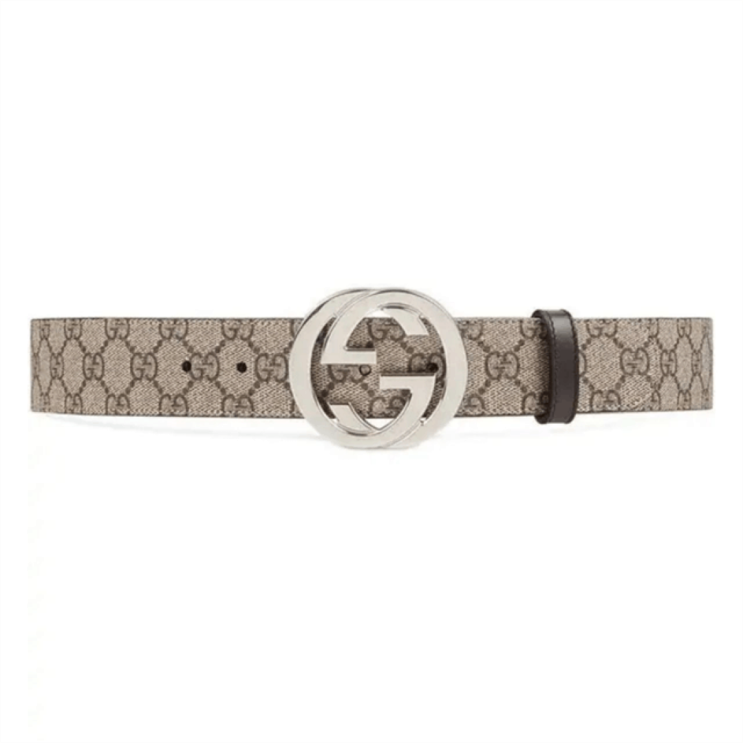 GUCCI GG SUPREME BELT WITH G BUCKLE