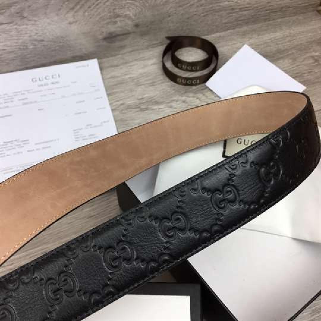 GUCCI GG SUPREME BELT WITH G BUCKLE