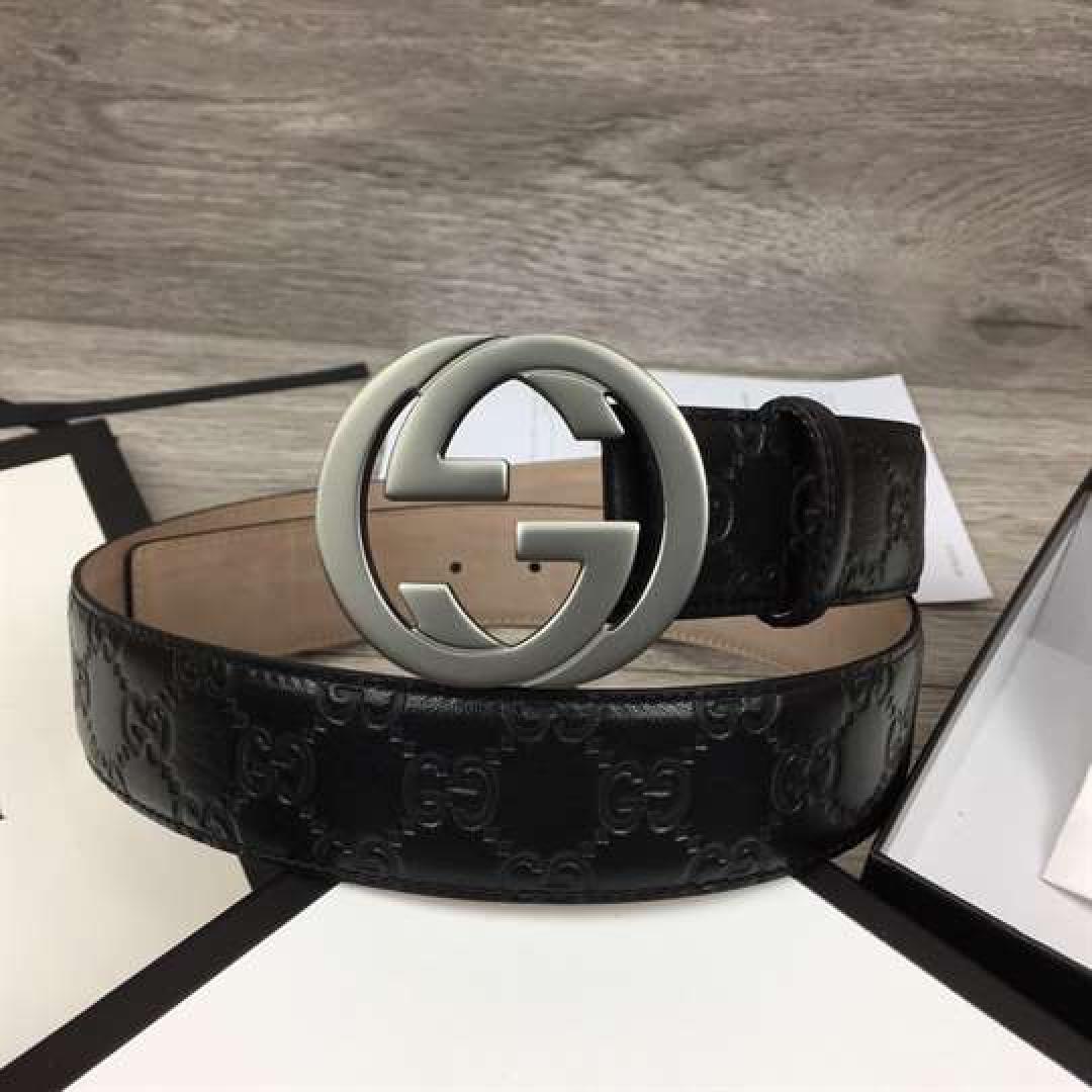 GUCCI GG SUPREME BELT WITH G BUCKLE