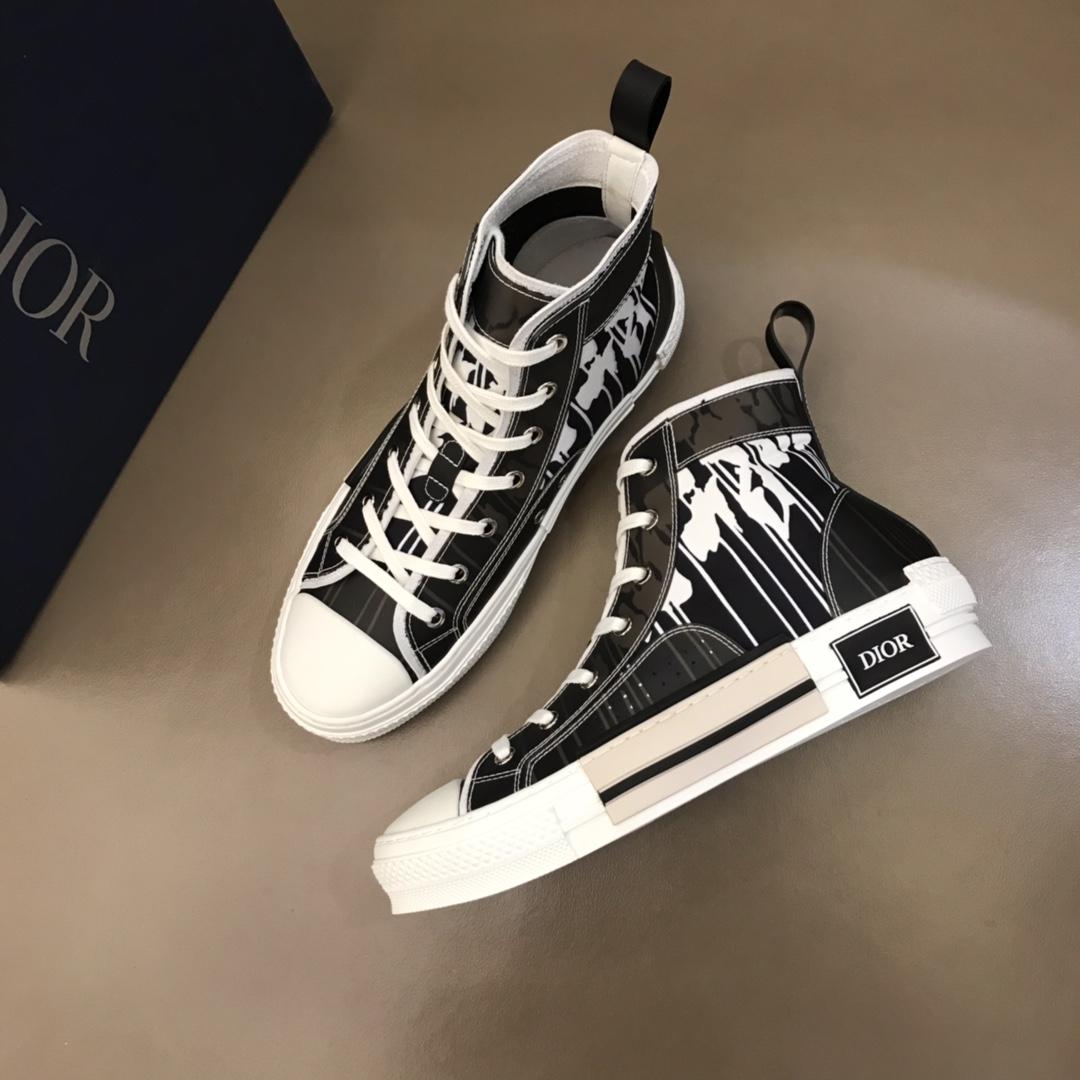 DIOR B23 HIGH SNEAKER OBLIQUE RAYMOND PETTIBON