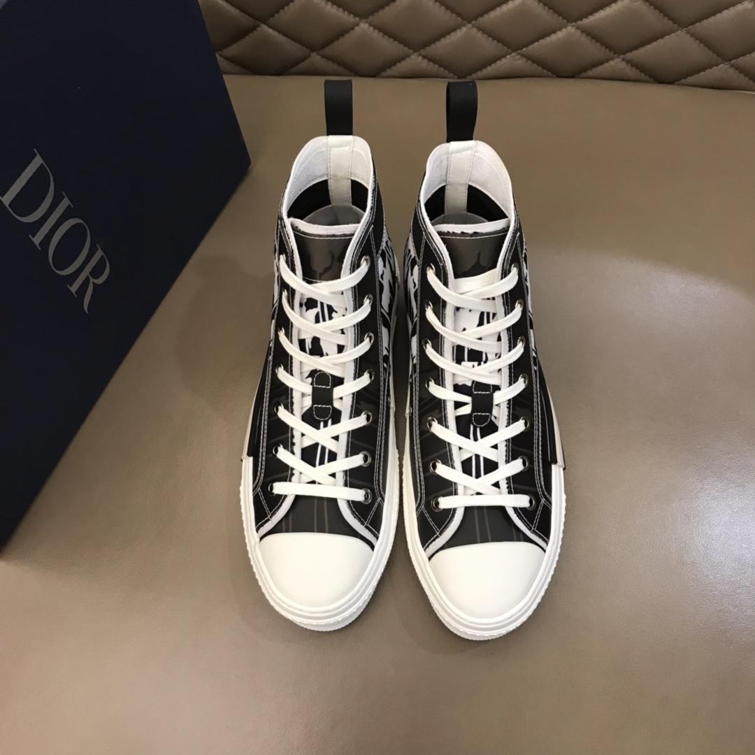 DIOR B23 HIGH SNEAKER OBLIQUE RAYMOND PETTIBON
