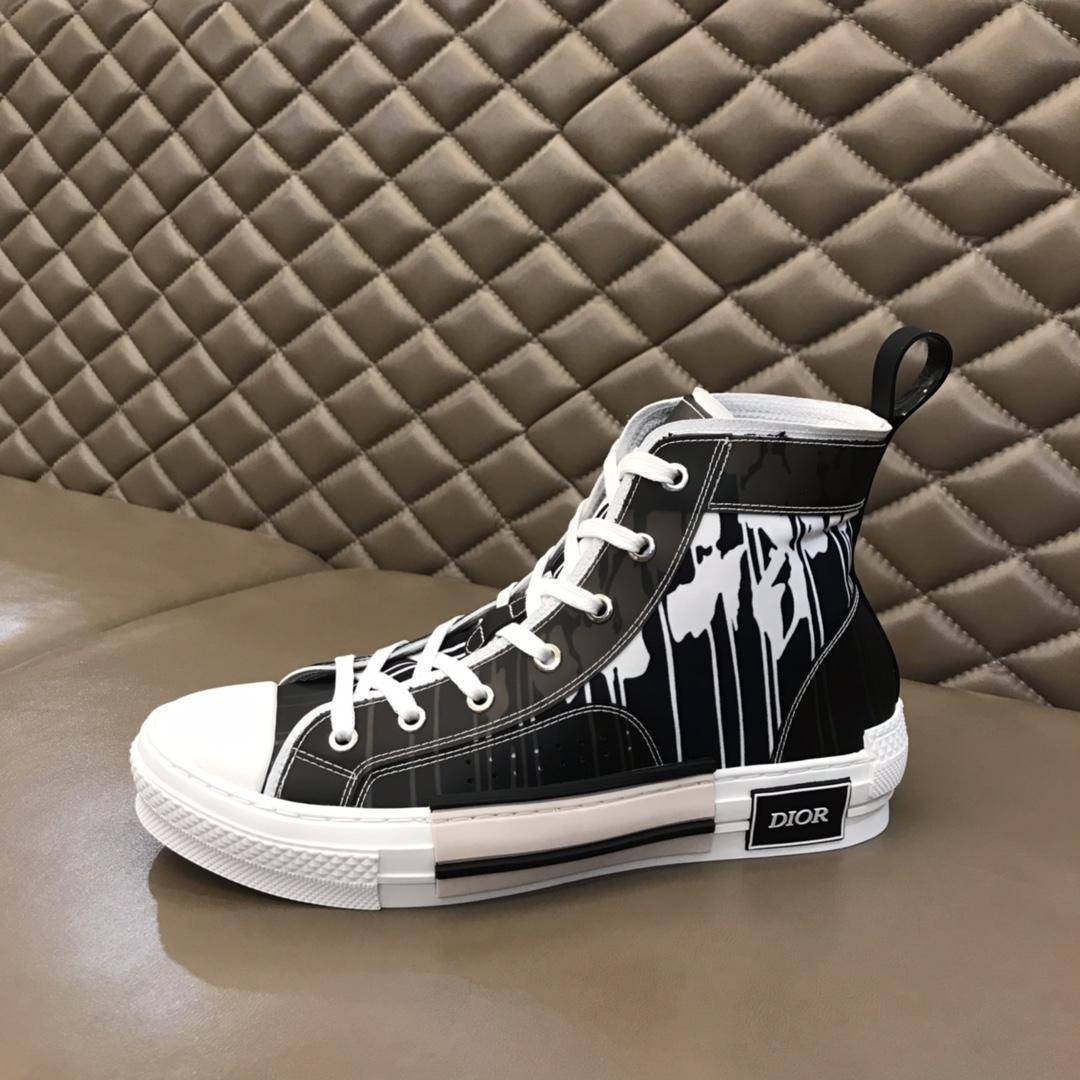 DIOR B23 HIGH SNEAKER OBLIQUE RAYMOND PETTIBON