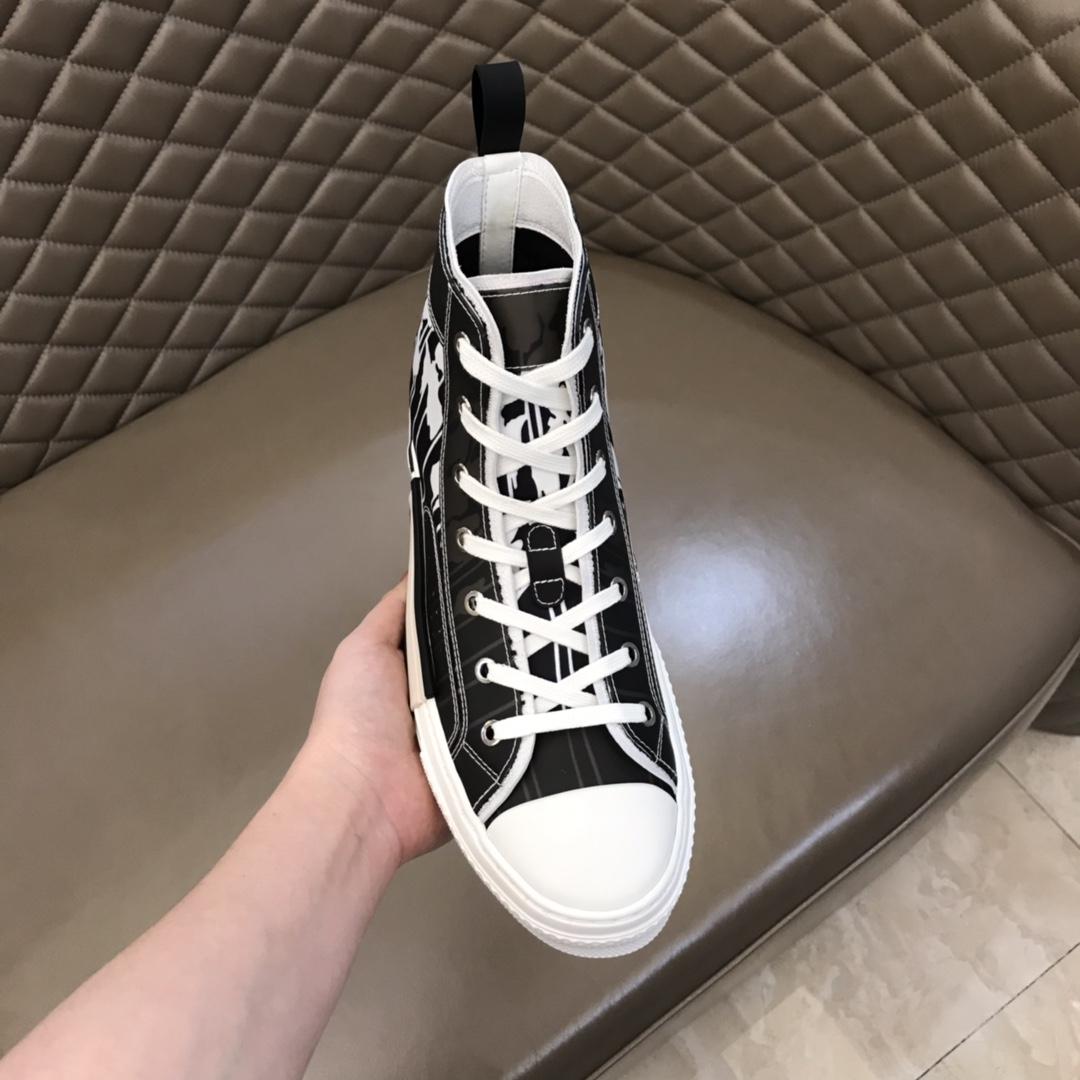 DIOR B23 HIGH SNEAKER OBLIQUE RAYMOND PETTIBON