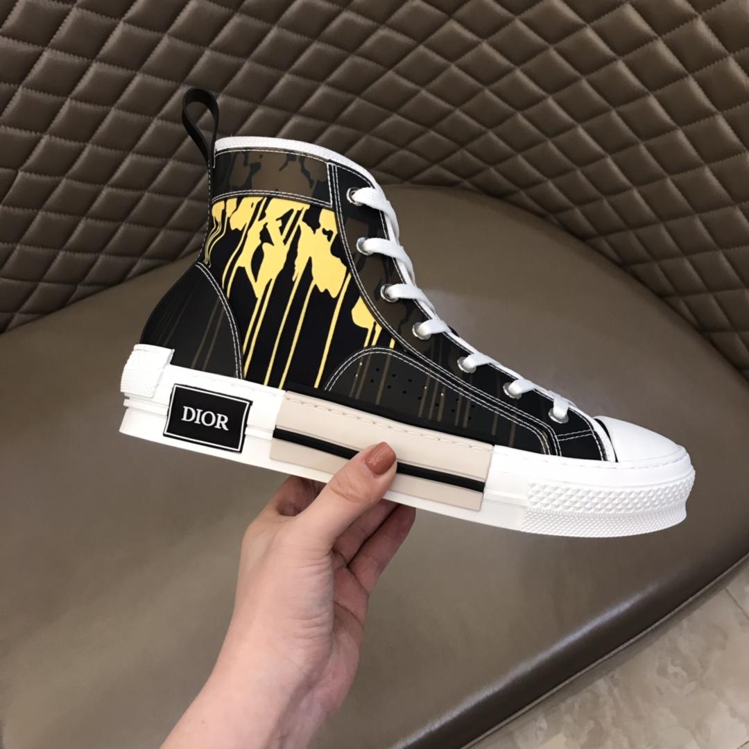 DIOR B23 HIGH SNEAKER OBLIQUE RAYMOND PETTIBON