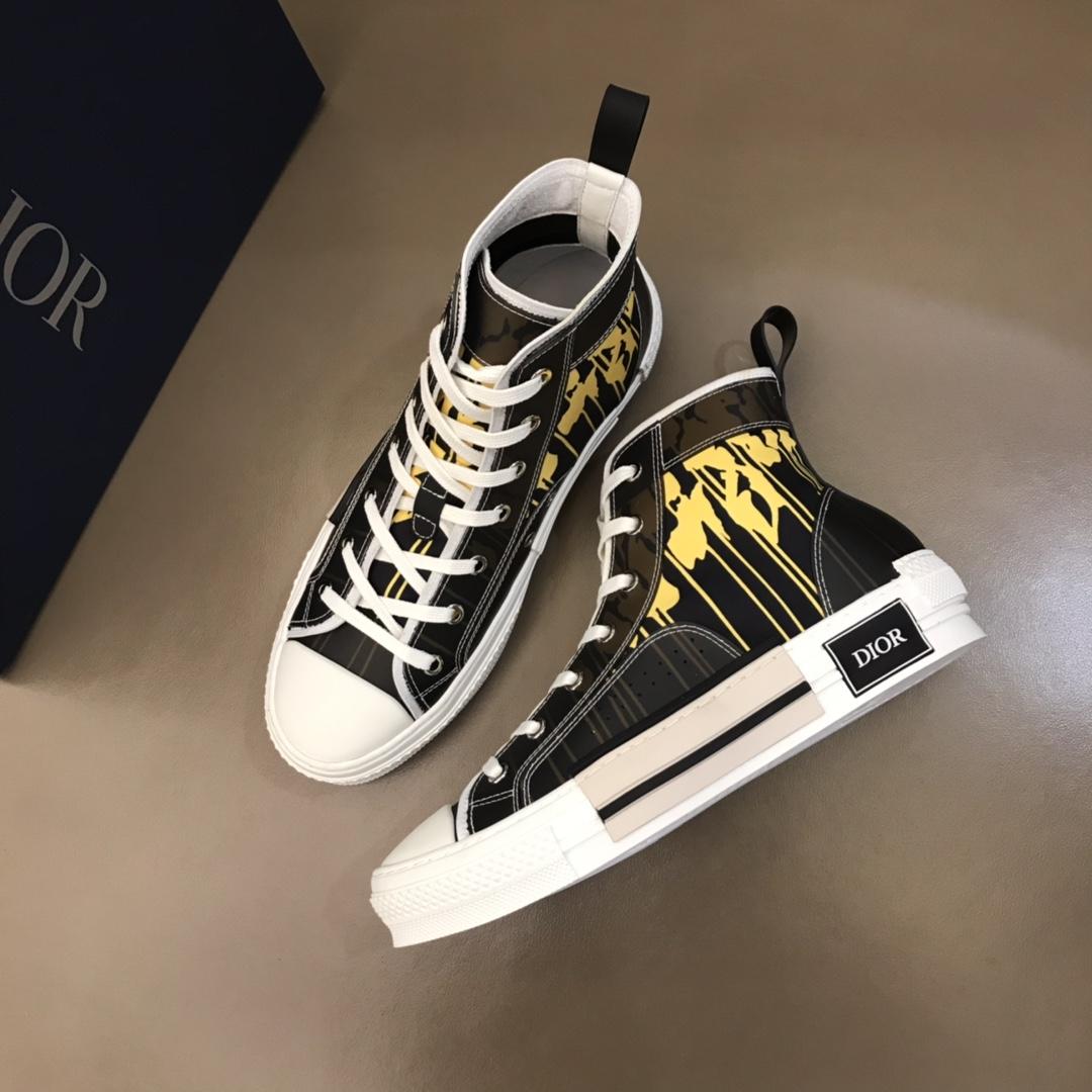 DIOR B23 HIGH SNEAKER OBLIQUE RAYMOND PETTIBON