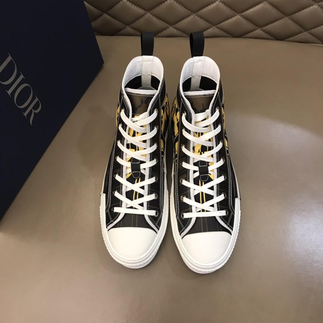 DIOR B23 HIGH SNEAKER OBLIQUE RAYMOND PETTIBON