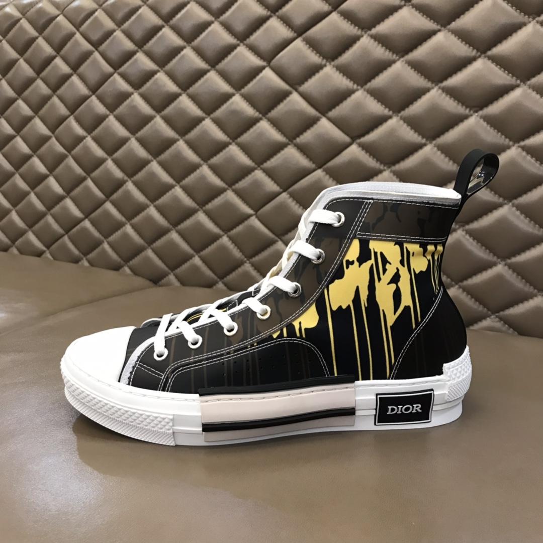 DIOR B23 HIGH SNEAKER OBLIQUE RAYMOND PETTIBON