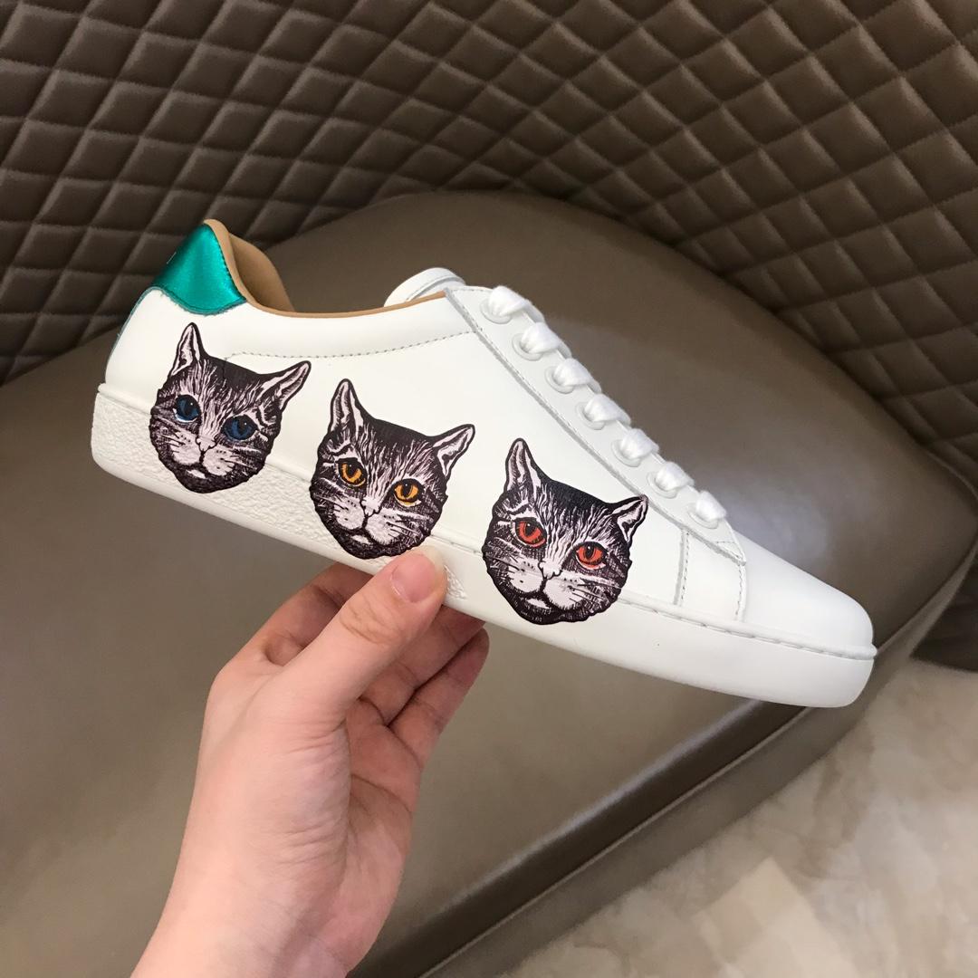 GUCCI ACE SNEAKER WITH MYSTIC CAT