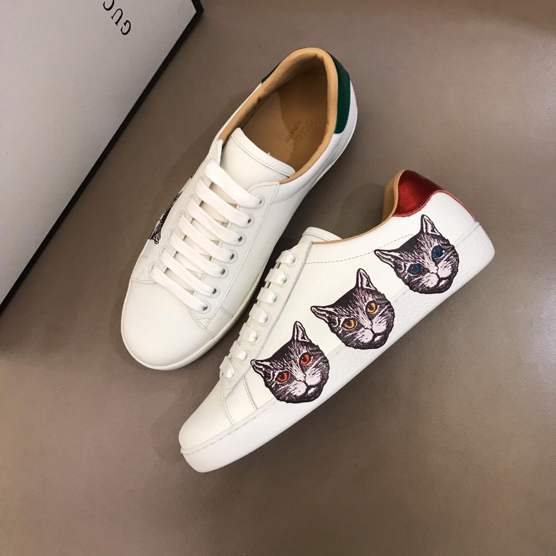 GUCCI ACE SNEAKER WITH MYSTIC CAT