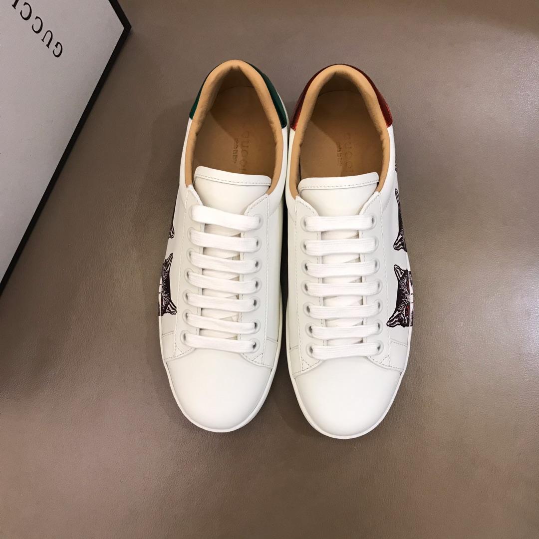 GUCCI ACE SNEAKER WITH MYSTIC CAT