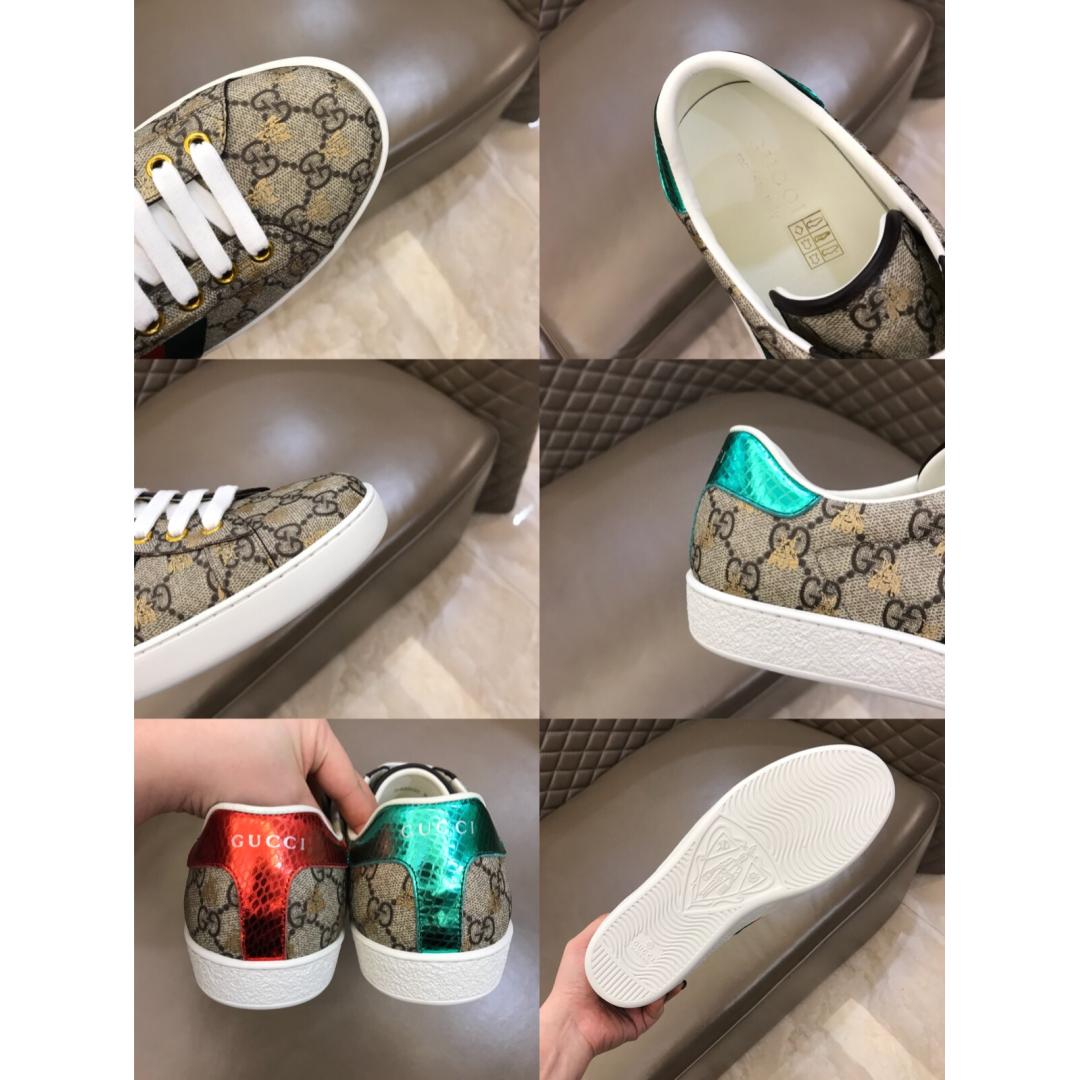 GUCCI ACE GG SUPREME SNEAKER WITH BEES