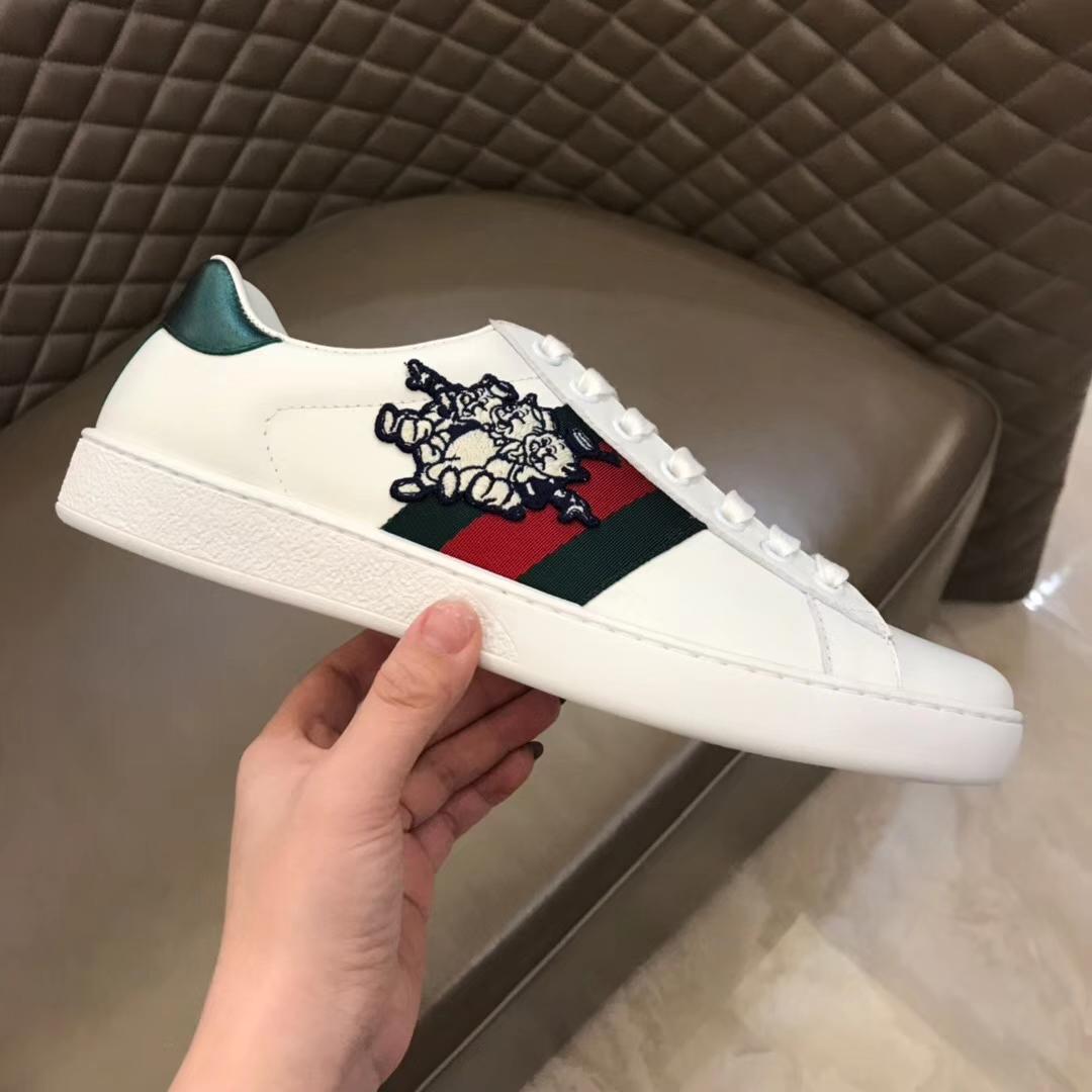 GUCCI ACE SNEAKER WITH THREE LITTLE PIGS