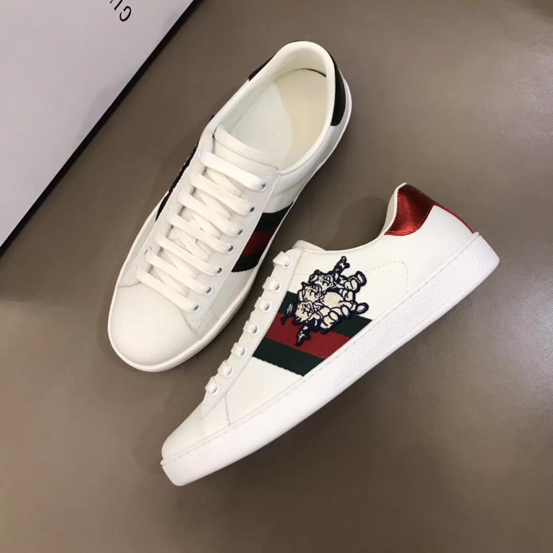 GUCCI ACE SNEAKER WITH THREE LITTLE PIGS