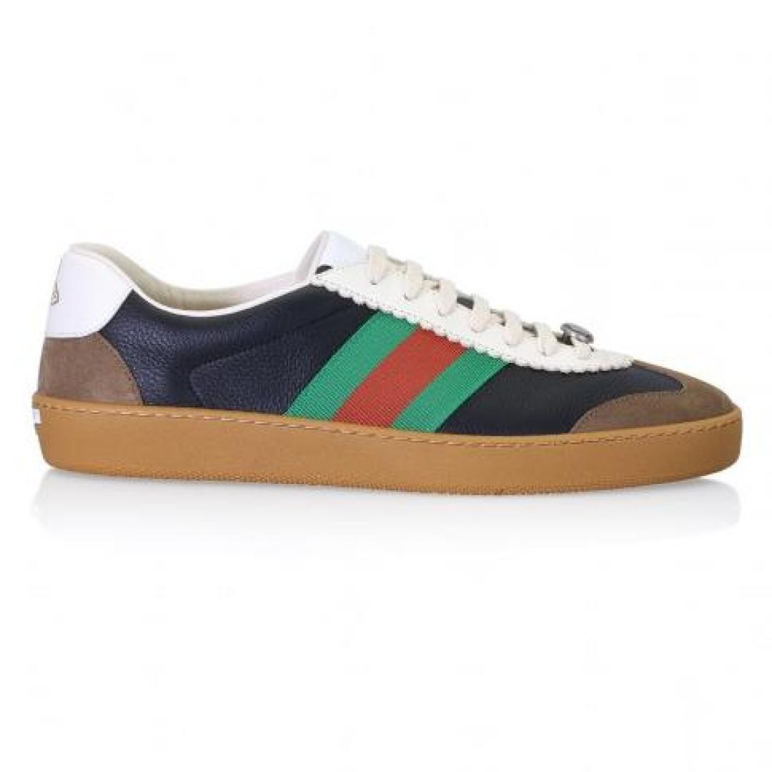 GUCCI G47 WEB BLACK SNEAKER