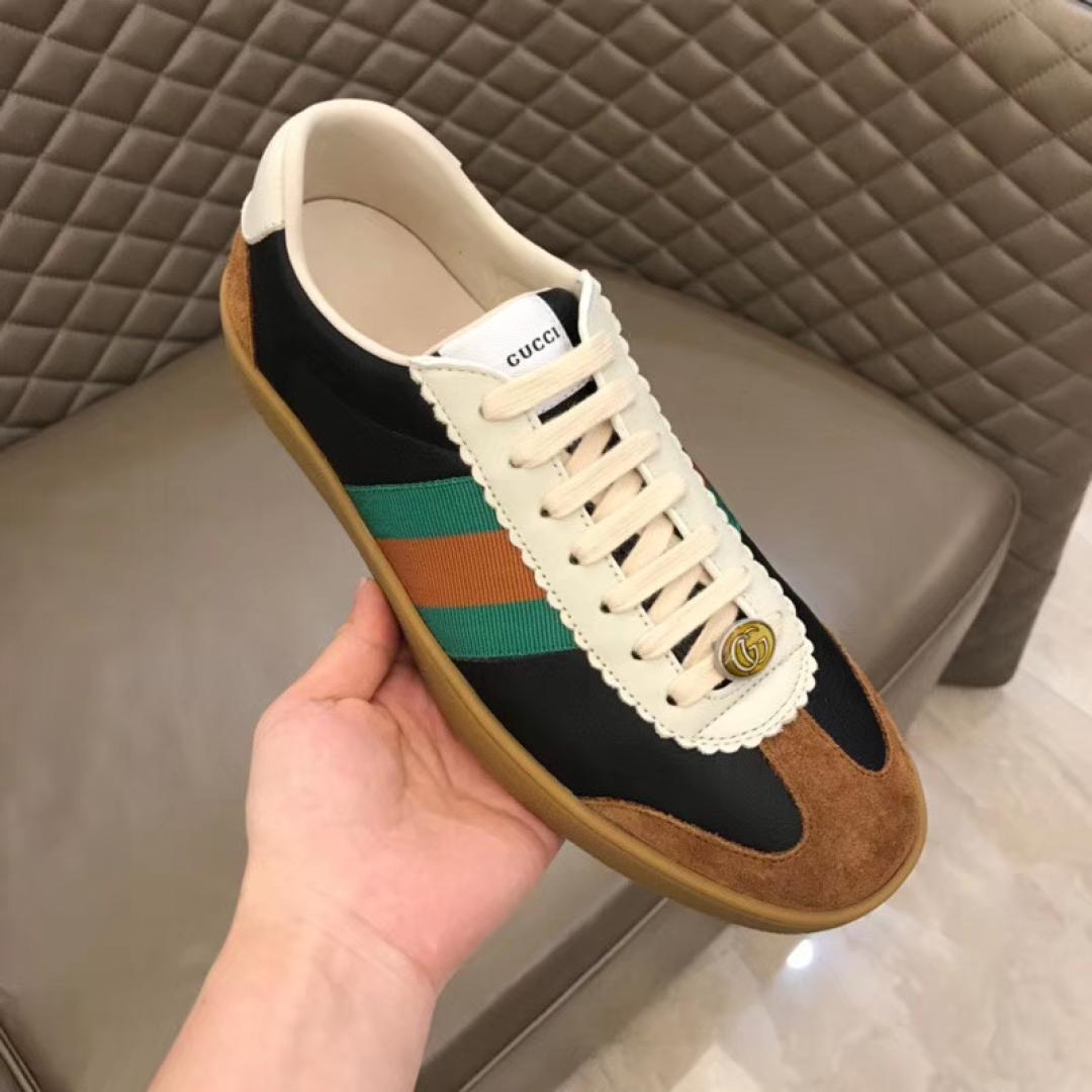 GUCCI G47 WEB BLACK SNEAKER