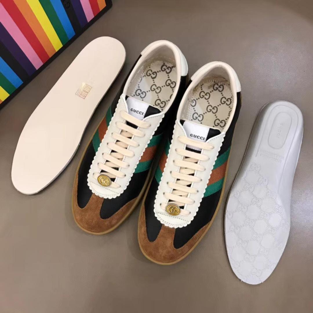 GUCCI G47 WEB BLACK SNEAKER