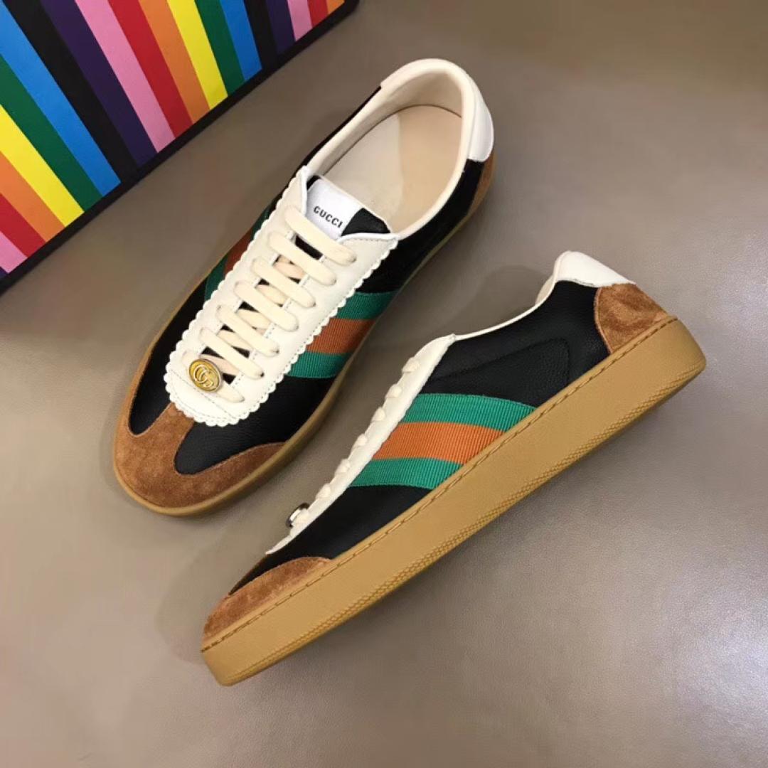 GUCCI G47 WEB BLACK SNEAKER