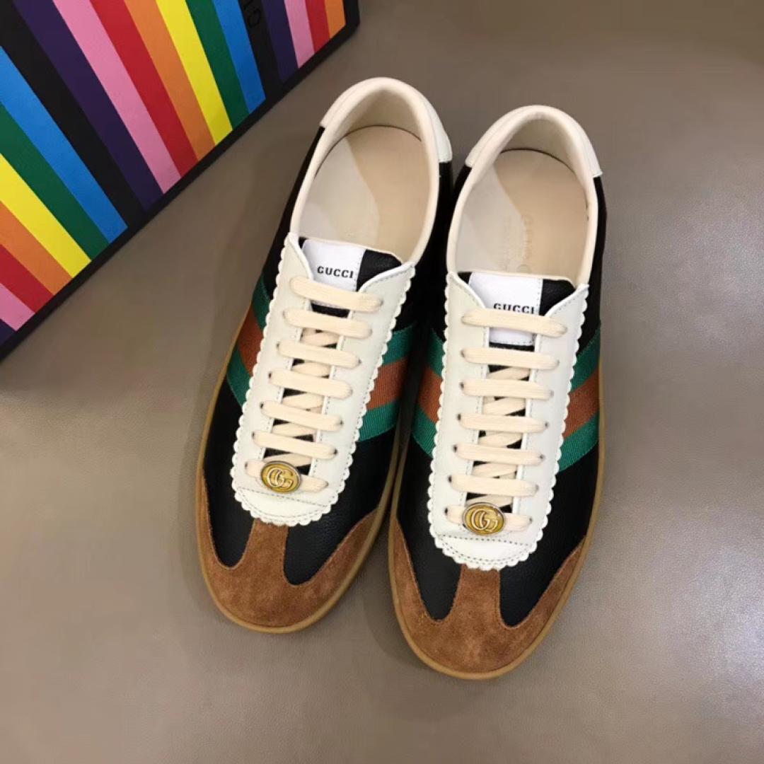 GUCCI G47 WEB BLACK SNEAKER